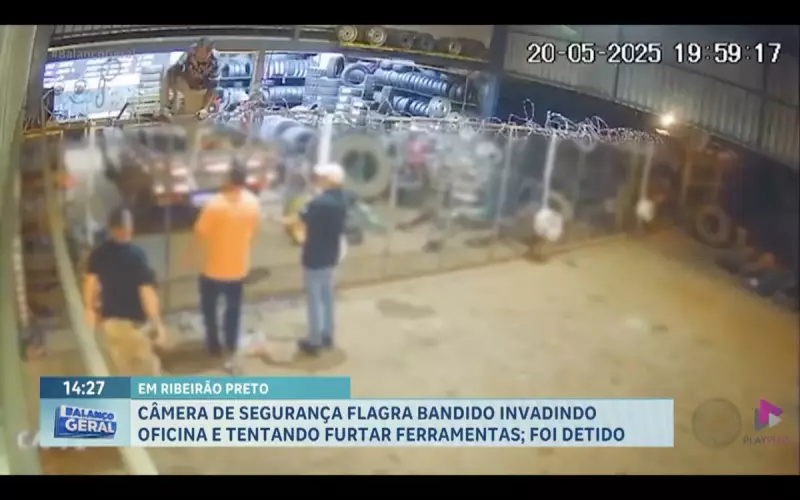 Homem é flagrado roubando oficina em SP: veja como a tecnologia ajudou na captura