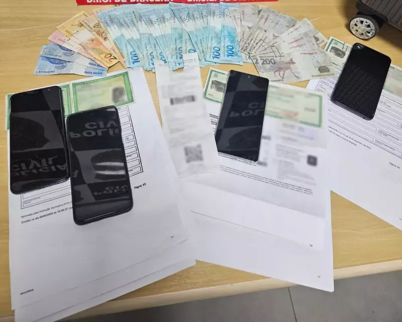 Homem é preso ao tentar aplicar golpe com documentos falsos em agência bancária em Dracena