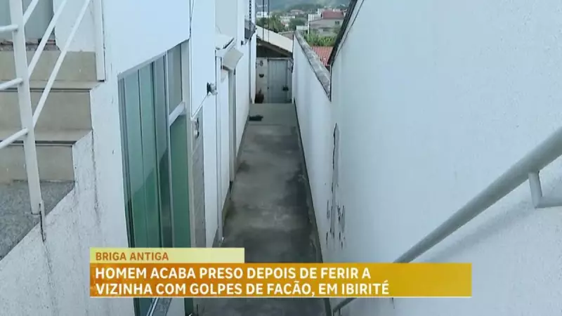Homem é preso após atacar vizinha com facão em Ibirité, MG — Veja detalhes do crime