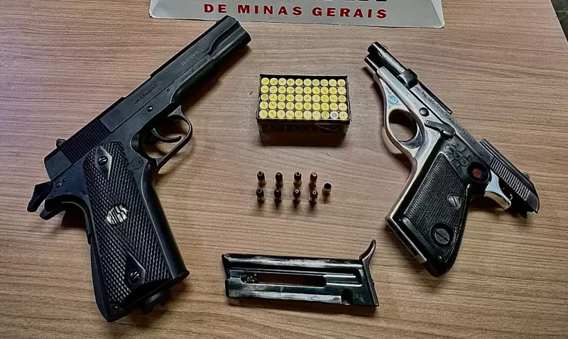 Homem é preso após atirar quatro vezes em discussão sobre pagamento de oficina em Cambuí