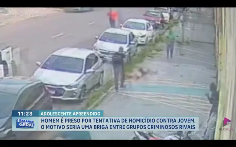 Homem é preso após tentativa de homicídio no centro de Manaus: veja detalhes