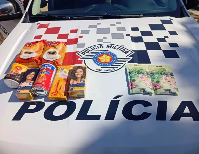 Homem é preso em flagrante ao furtar itens de loja em Panorama, SP