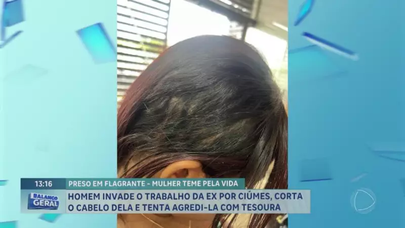 Homem é preso em Goiás após tentar atacar ex-companheira com tesoura por ciúmes
