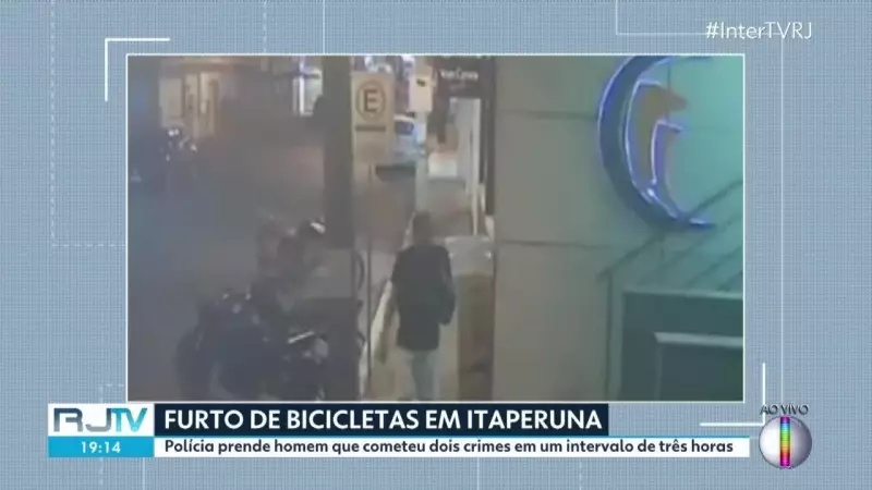 Homem é preso em Itaperuna após furtar duas bicicletas no mesmo dia