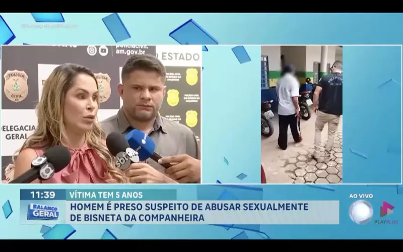 Homem é preso em Manaus por abuso sexual contra bisneta da companheira