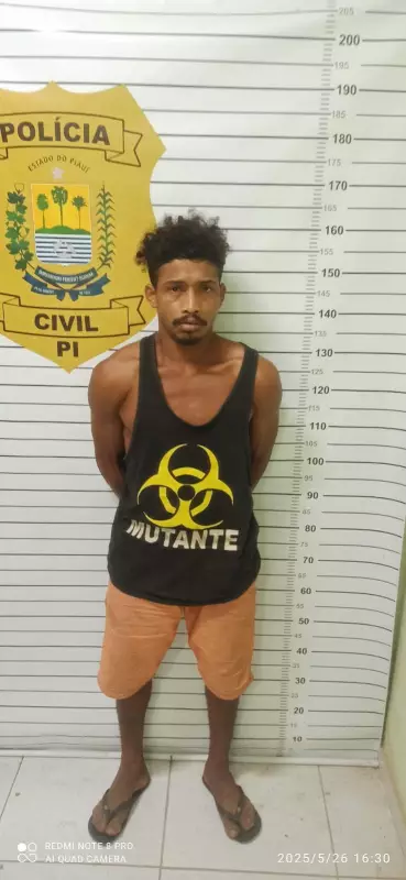 Homem é preso no Piauí após condenação por estupro de adolescente durante caçada