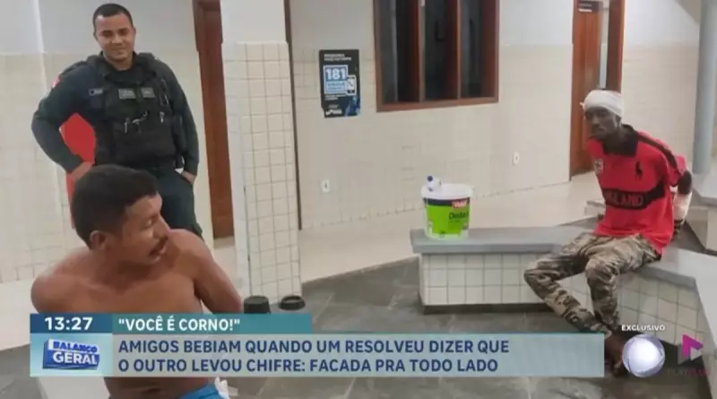 Homem esfaqueado após chamar amigo de 'corno' em discussão acalorada
