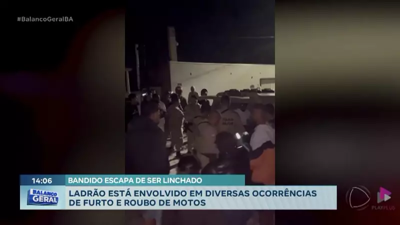 Homem rouba motocicleta, escapa de linchamento e é preso no interior da Bahia