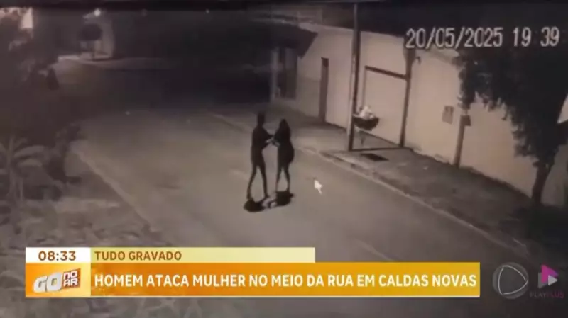 Homem tenta atacar mulheres e foge após intervenção da população em Caldas Novas (GO)
