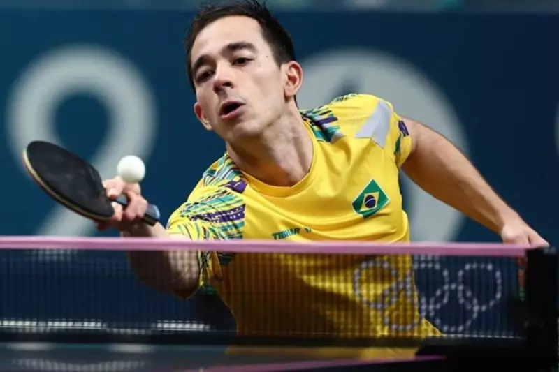 Hugo Calderano faz história e leva o Brasil à semifinal do Mundial de Tênis de Mesa pela primeira vez!