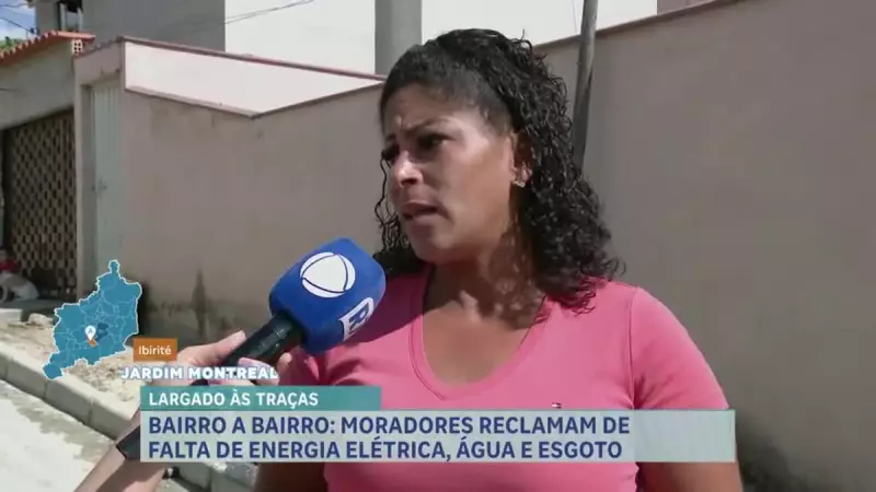 Ibirité (MG): Moradores denunciam falta de serviços básicos e infraestrutura no bairro