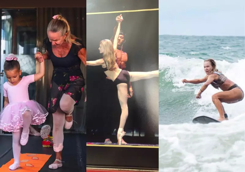 Idosa bailarina e surfista inspira envelhecimento saudável na Bahia