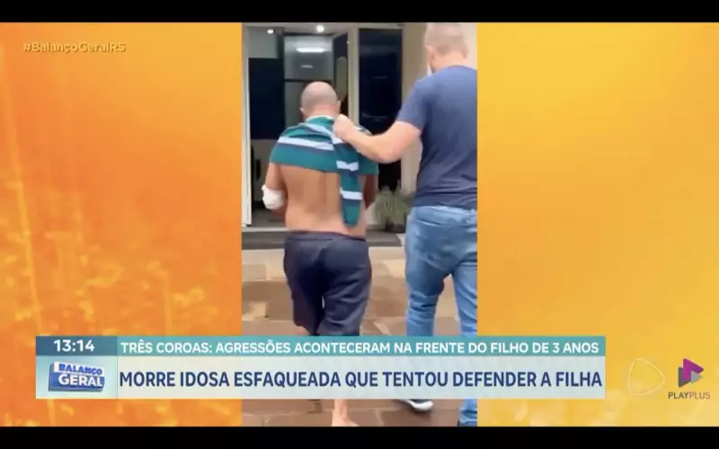 Idosa é morta ao tentar proteger filha de ex-companheiro violento no RS