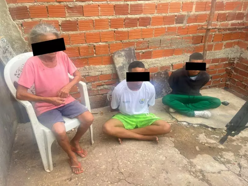 Idosa e netos são presos por tráfico de drogas em Teresina: entenda o caso