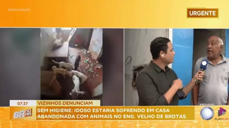 Idoso abandonado em Salvador: Família enfrenta desafios para garantir cuidados adequados