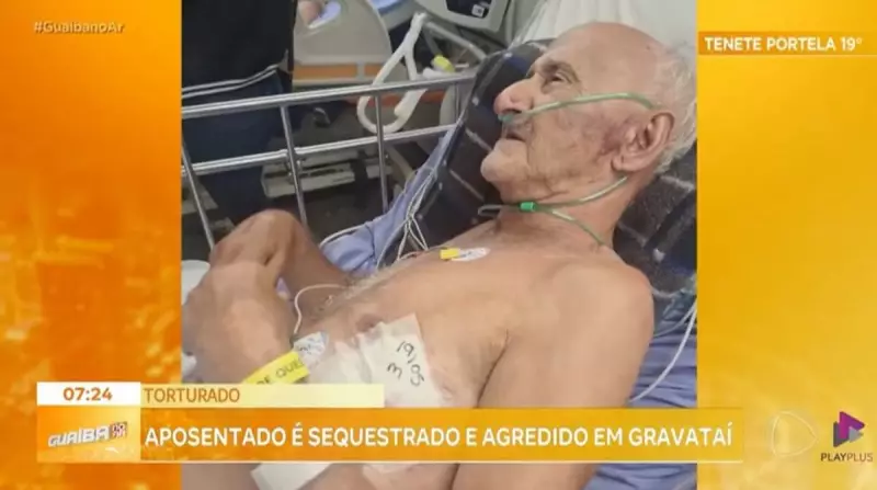 Idoso de 77 anos é sequestrado e torturado em Gravataí: crime choca comunidade