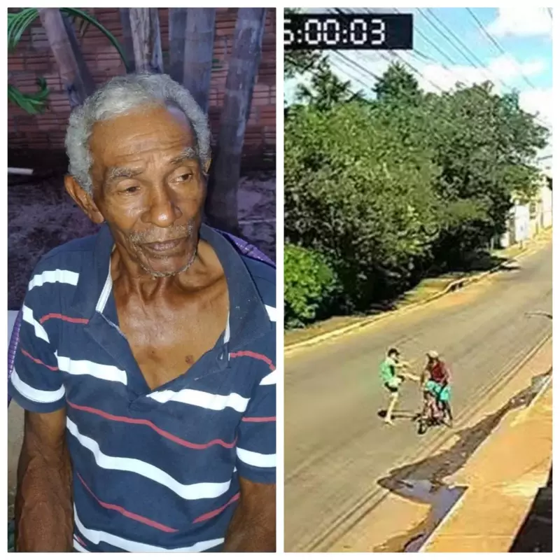 Idoso é brutalmente agredido após oferecer ajuda a casal que caiu de bicicleta no Tocantins; suspeito é acusado de tentativa de homicídio