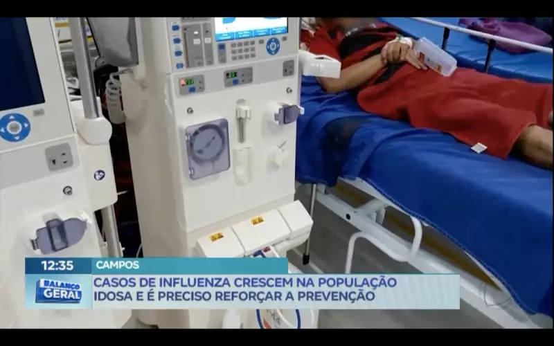Idosos em risco: Casos de influenza disparam e especialistas alertam para prevenção