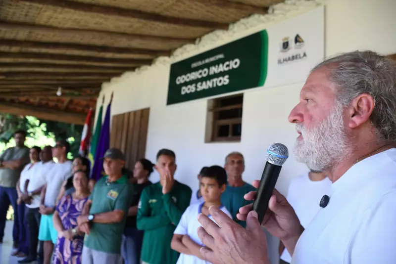 Ilhabela inaugura primeira escola na comunidade da Figueira: um marco na educação local