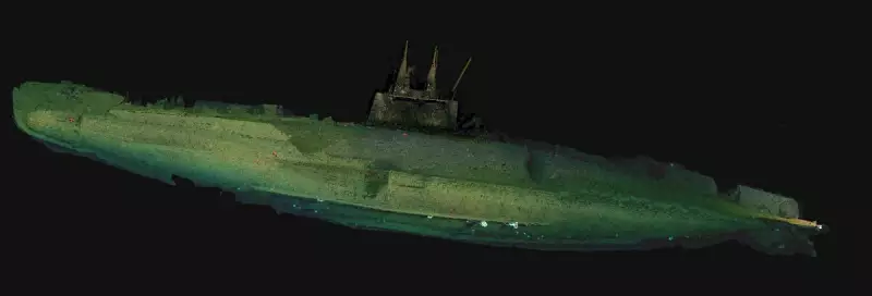 Imagens inéditas revelam submarino naufragado na Primeira Guerra Mundial