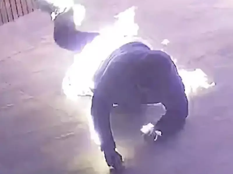 Incêndio criminoso em restaurante termina com autor queimado acidentalmente