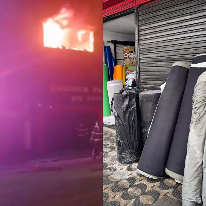 Incêndio em depósito de loja de tecidos causa prejuízos em Natal