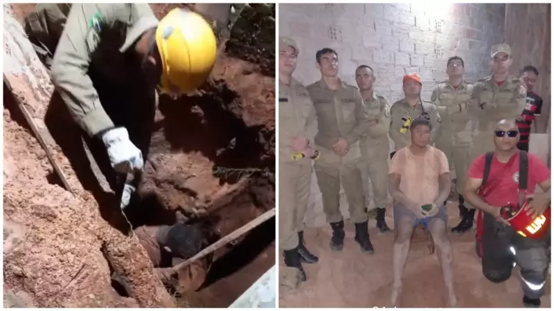 Indígena é resgatado com vida após ficar 3 horas soterrado em buraco em Santarém