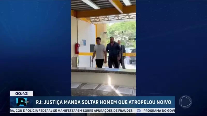 Influenciador tem prisão revogada após acusação de atropelar e matar noivo pós-casamento
