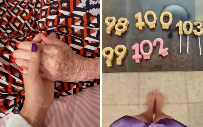 Ingrid Guimarães celebra avó centenária em Goiânia com festa emocionante