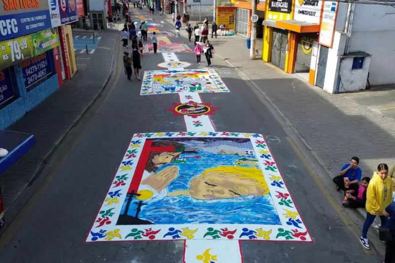 Itaquaquecetuba abre inscrições para o 34º Encontro de Tapetes de Corpus Christi: tradição e arte nas ruas