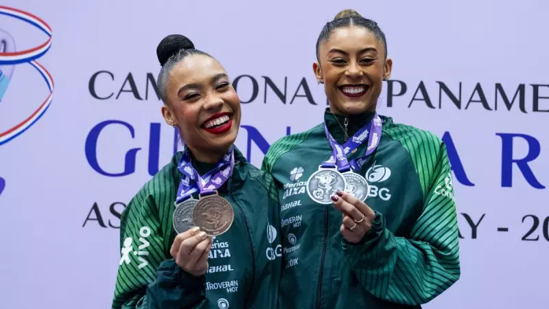 Jojo e Bronze brilham no Pan-Americano de Ginástica Rítmica: orgulho capixaba!