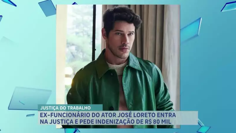 José Loreto é processado por ex-funcionário: acusações de assédio e más condições de trabalho