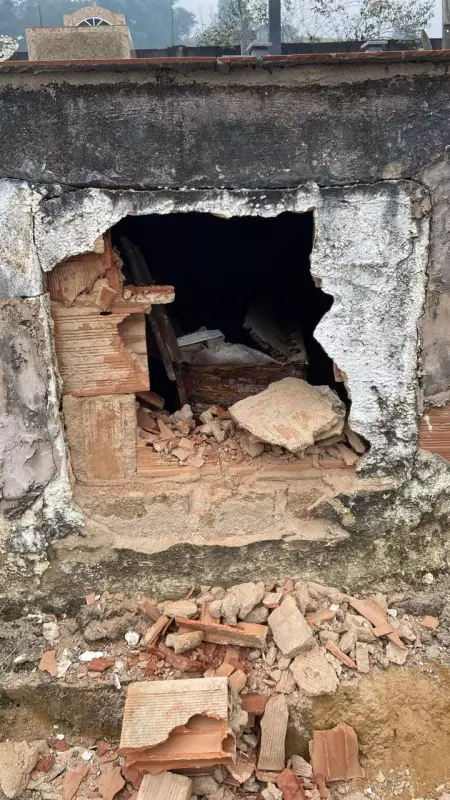 Jovem é preso após violar túmulos e realizar ritual com ossos humanos em MG