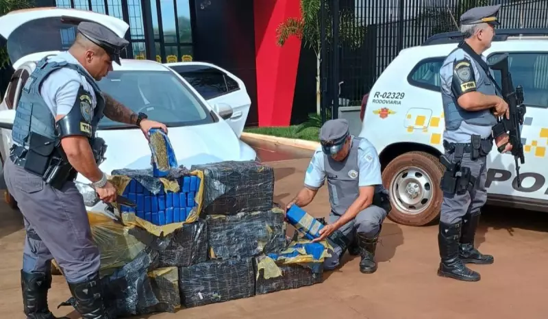 Jovem é preso com mais de 200 kg de maconha em rodovia de Palmital: veja detalhes