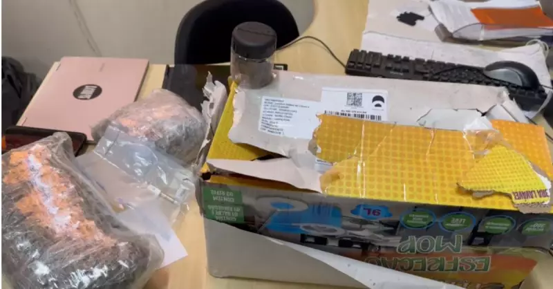 Jovem é preso em Teófilo Otoni após receber mais de 1kg de maconha pelos Correios