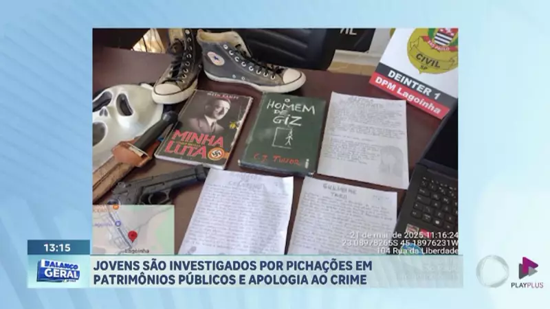 Jovens são investigados por pichações em patrimônios públicos e apologia ao crime em SP