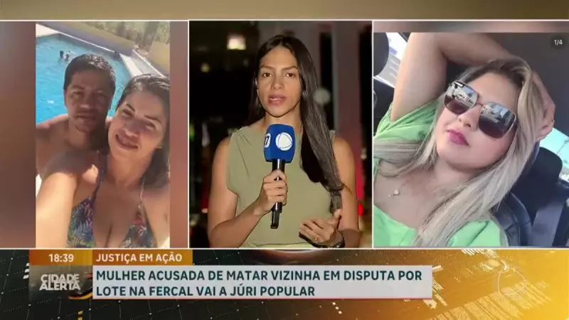 Julgamento por assassinato em disputa de lote no DF: acusada vai a júri popular