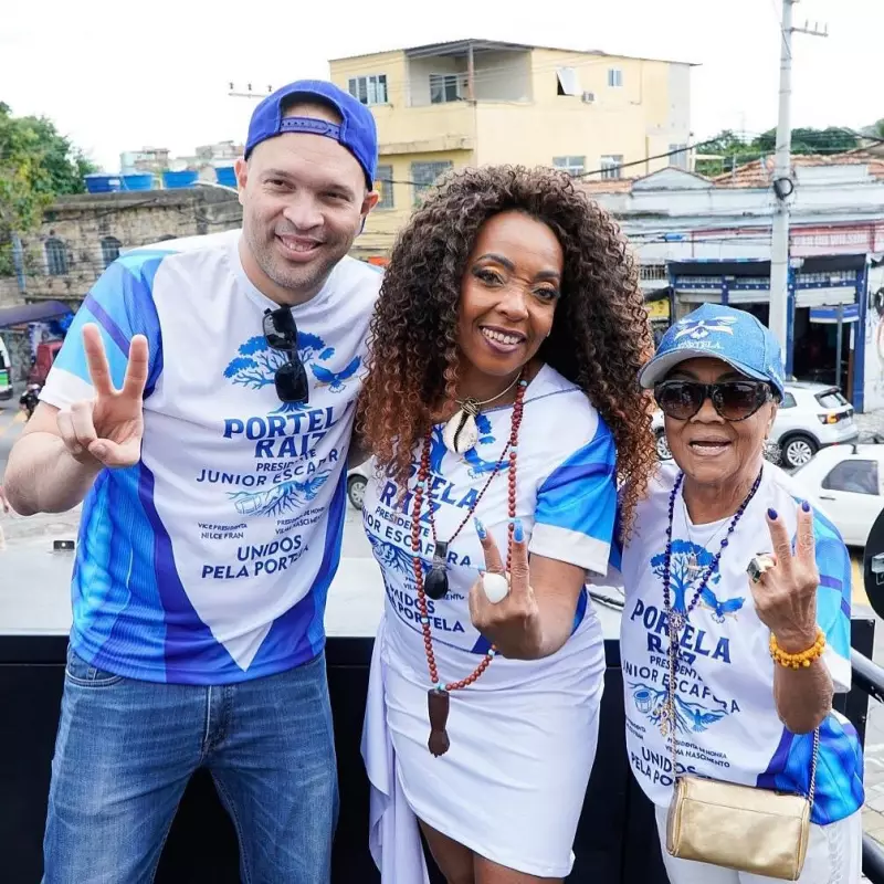 Junior Escafura é eleito novo presidente da Portela: saiba mais sobre a nova liderança da escola de samba