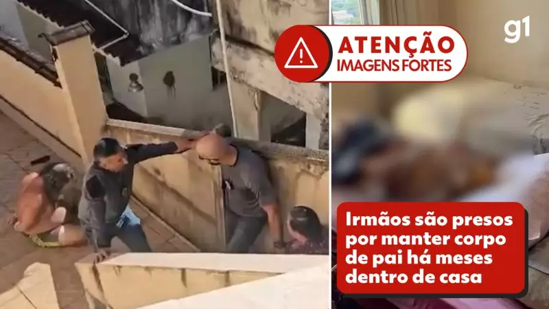 Justiça mantém prisão de filhos que esconderam corpo de idoso por meses no Rio
