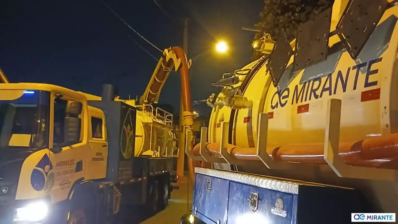 Limpeza de coletores de esgoto retira impressionantes 450 toneladas de resíduos em Piracicaba