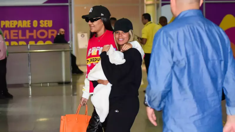 Ludmilla e Brunna Gonçalves desembarcam no Rio com a filha: confira os detalhes!