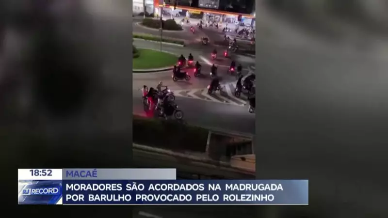 Macacé em pânico: motoqueiros invadem ruas e aterrorizam moradores durante a madrugada