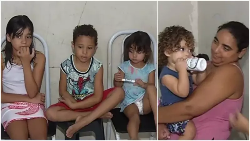 Mãe de criança com câncer tem mais três filhos até encontrar irmão compatível para doação