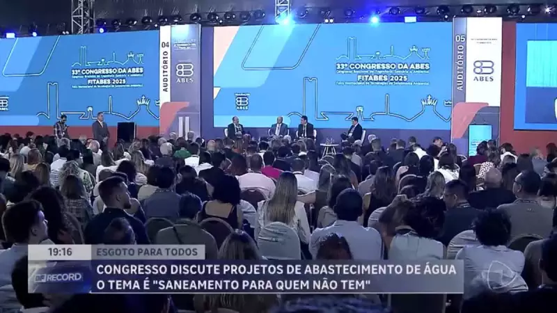 Maior Congresso de Saneamento da América Latina debate desafios do acesso básico no DF