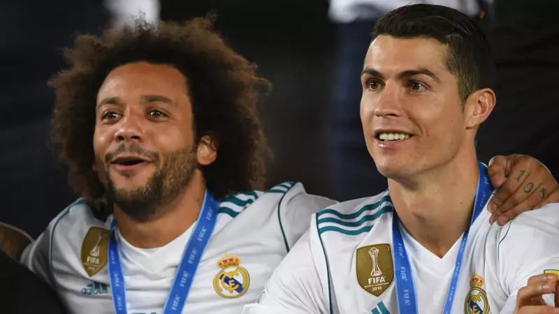 Marcelo responde com bom humor sobre possível vinda de Cristiano Ronaldo ao Brasil