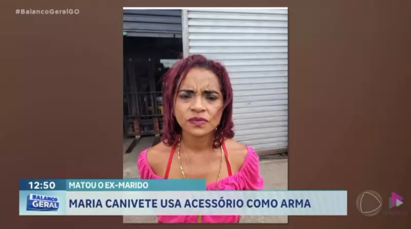 Maria Canivete é presa após esfaquear ex-companheiro em Goiás: crime choca comunidade