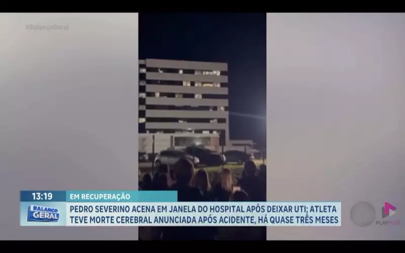 Milagre médico: Jogador acena pela janela do hospital três meses após ter morte cerebral declarada