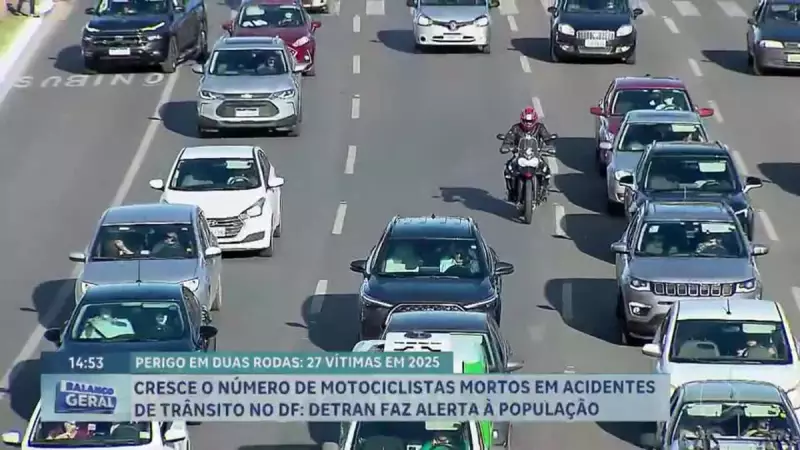 Motociclistas em risco: DF registra 27 mortes em apenas quatro meses