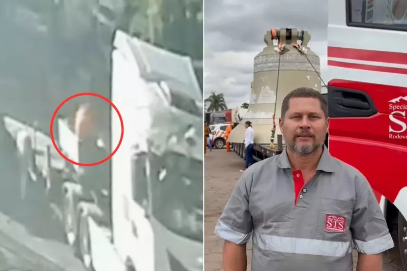 Motorista emocionado relata 'livramento' após acidente com maior sino do mundo no Brasil