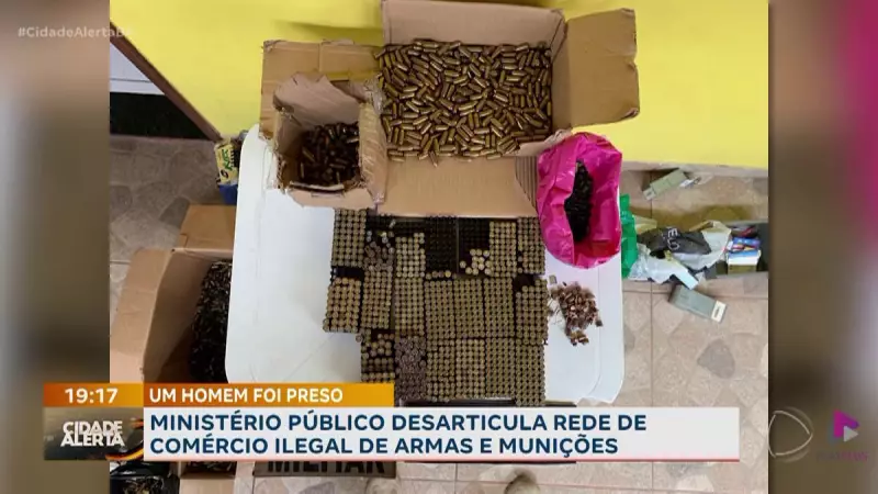 MP desmantela rede de tráfico ilegal de armas no interior da Bahia: veja detalhes